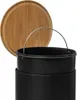 Mülleimer schwarz, 30 L, Metall Produktbild-Vorschau 5