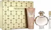 A gift set of Paco Rabanne Olympea perfume, including a perfume spray, a body lotion, and a travel-sized spray, presented on a white background. Produktbild-Vorschau