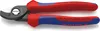 Knipex 95 12 165, Ruční řezačka kabelů, Modrá, Červená, Náhled obrázku produktu 4