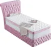 SWEET Polsterbett  120x200  - Farbe: Pink - Set:  Produktbild-Vorschau 1