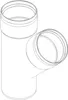 POLOPLAST POLO-KAL XS Abzweig DN 110/110/45, 1 Stk. Produktbild-Vorschau 4