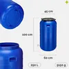 Garronda 250L Plastikfass BPA-freies Fass mit Hahn Produktbild-Vorschau 3