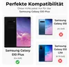 Comparison of Samsung Galaxy phone models and their compatibility with a phone case. Produktbild-Vorschau