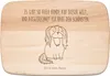 Mr. & Mrs. Panda Schneidebrett Holz Hund Cavalier King Produktbild-Vorschau 1