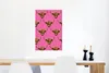 MuchoWow® Poster Schottisches Hochlandrind - Muster - Rosa Produktbild-Vorschau 5