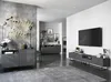 TV-Schrank Enjoy TV-Lowboard Loft Style Schwarze Metall Produktbild-Vorschau 5