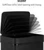 KlarsteinRoyal Trash Matte Black, kosz na śmieci z Podgląd zdjęcia produktu 10