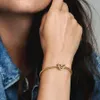 Pandora Charm 769270C01 Sparkling Entwined Hearts 14k gold Produktbild-Vorschau 6
