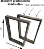 2 X Tischgestell 50x40 cm Handgemachte Beine Tischbeine Produktbild-Vorschau 1