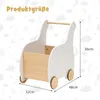 GOPLUS Kinder Lauflernwagen mit Spielzeugkiste, Baby Produktbild-Vorschau 7