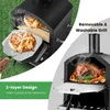 KOMFOTTEU Pizza Open Outdoor, 2-úrovňová pec na pizzu 600 Náhľad obrázku produktu 2