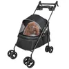 Hundewagen,Hundebuggy klappbar,bis 40 kg,Hundetrolley Pet Produktbild-Vorschau 2