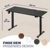CASARIA® Höhenverstellbarer Schreibtisch elektrisch 160 x Produktbild-Vorschau 2