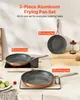 SucceBuy Bratpfannen-Set 3-teilig (20 / 27 / 30 cm), Produktbild-Vorschau 2