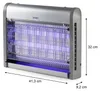 Trampa para insectos con lámparas LED UV - eléctrica - DOMO Vista previa de la imagen del producto 3
