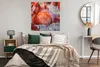 MuchoWow® Poster Flamingo - Vogel - Tiere - Rosa 100x100 cm Produktbild-Vorschau 4