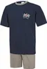 KB Schlafanzug Herren kurz Pyjama T-Shirt Nachtwäsche Produktbild-Vorschau 5