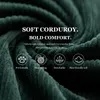 COMHOMA Ecksofa mit Schlaffunktion, 263cm Corduroy Produktbild-Vorschau 5