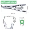 Veterinär Kastrationszange aus Edelstahl mit 200 Produktbild-Vorschau 2