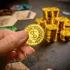 Goldmünzen für Spiele und Spiel - Münzen 144 Stück. Produktbild-Vorschau 4