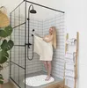 Mata łazienkowa antypoślizgowa 66x34 cm biała pod prysznic Podgląd zdjęcia produktu 6