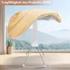 Stojan na bielizeň Stojan na sušenie valcov Skladací Náhľad obrázku produktu 5