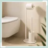 Sada na toaletu Relaxdays, VxŠxH: 64,5 x 23 x 17 cm, kov, Náhled obrázku produktu 2