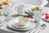 Kombiservice 16-teilig - für 4 Personen - Weiß - Porzellan Produktbild-Vorschau 3