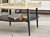 Tavolino rotondo TODOR - rovere sonoma / nero Anteprima dell’immagine prodotto 3
