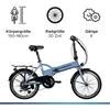 Zündapp Z101 20 Zoll Elektro Klapprad für Erwachsene 150 - Produktbild-Vorschau 3