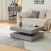 Couchtisch 'Florenz' Wohnzimmertisch quadratisch 76 x 76 x Produktbild-Vorschau 1