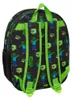 Safta Minecraft 3D 8,64 l Zaino verde per bambini, verde, Anteprima dell’immagine prodotto 2
