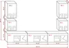 Furnitech Wohnwand Wohnzimmer - Hängend Wohnwand Modern - Produktbild-Vorschau 2