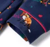 Kinderkleid mit Langen Ärmeln und Kordelzug Marineblau 116 Produktbild-Vorschau 6