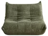 Chenille-Togo-Zweisitzer, Boden-Lounger, armloser Produktbild-Vorschau 3