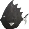 Casablanca by Gilde Dekofigur Figur Fisch schwarz H. 33 Produktbild-Vorschau 1