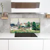 Coloray Küchenrückwand 120x60 Spritzschutz aus Glas - Hof Produktbild-Vorschau 3