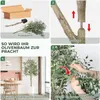 YOLEO Künstlicher Olivenbaum 210cm Kunstpflanze groß deco Produktbild-Vorschau 2