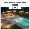 Caméra de sécurité solaire Reolink, 2K 4MP, angle de vue de Voir les images du produit 5