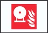 Fest eingebaute Feuerlösch-Flasche Symbol Schild A6 Produktbild-Vorschau 1