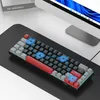 65% Mechanische Tastatur DE Layout, 69 Tasten, Rote Produktbild-Vorschau 9