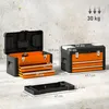 HOMCOM Werkzeugkiste, 49,7 x 25,3 x 28,9 cm Werkzeugkasten Produktbild-Vorschau 3