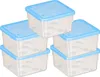 MiraHome Gefrierdosen Sets Transparent Blau – Vorratsdosen Produktbild-Vorschau 2