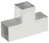 vidaXL Post Connector T-Form Pozinkovaný kov 101 x 101 mm Náhľad obrázku produktu 7