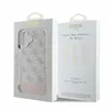 The image shows the packaging of a Guess iPhone case, with the case itself visible through a window. Podgląd zdjęcia produktu