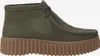 CLARKS Schnürschuhe Torhill Moss Dark Green Nub mit Produktbild-Vorschau 14