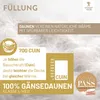 Daunendecke 135x200 cm 100 % Gänsedaunen   Bettdecke Produktbild-Vorschau 3