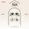 DOMINO Türgriff Drückergarnitur WC - Badezimmer Set | Produktbild-Vorschau 2