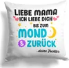 22Feels Mama Geschenk von Tochter Mutter Kissen Muttertag Produktbild-Vorschau 1