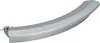 A single silver-gray washing machine door handle is shown against a white background. Produktbild-Vorschau